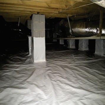 Crawlspace Encapsualtion Crawlspace Vapor Barrier