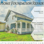 A flyer for a home foundation repair