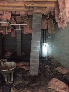 Structural Column Leaning