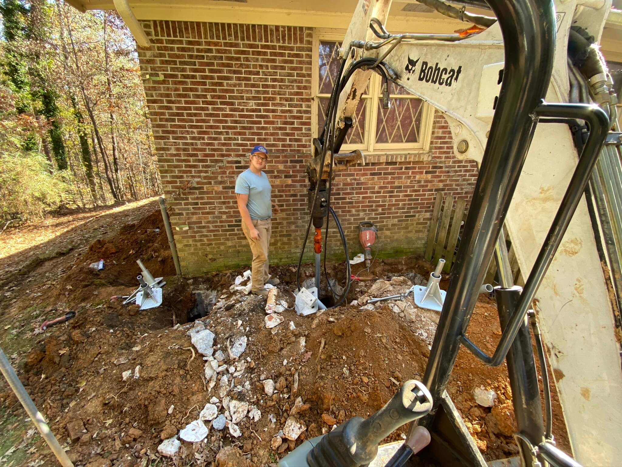 Foundation Repair Installation