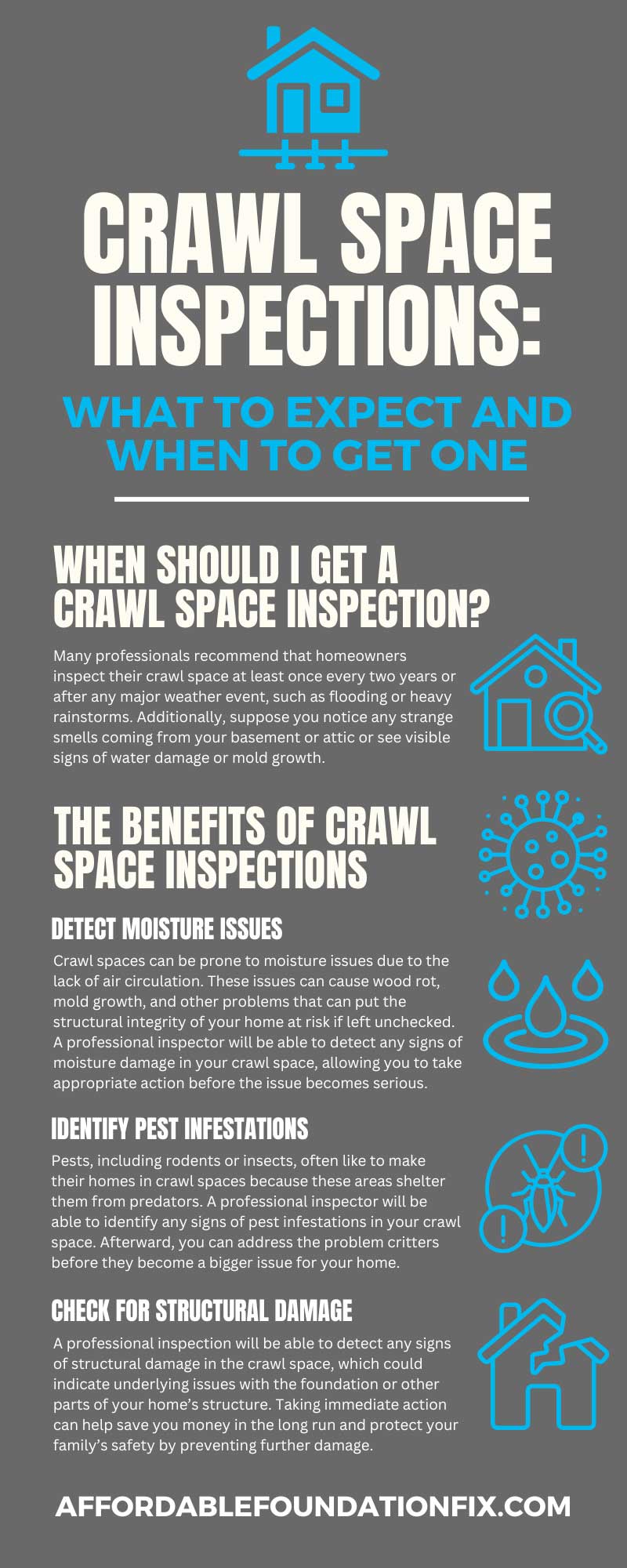 Crawl Space Inspections: What To Expect and When To Get One