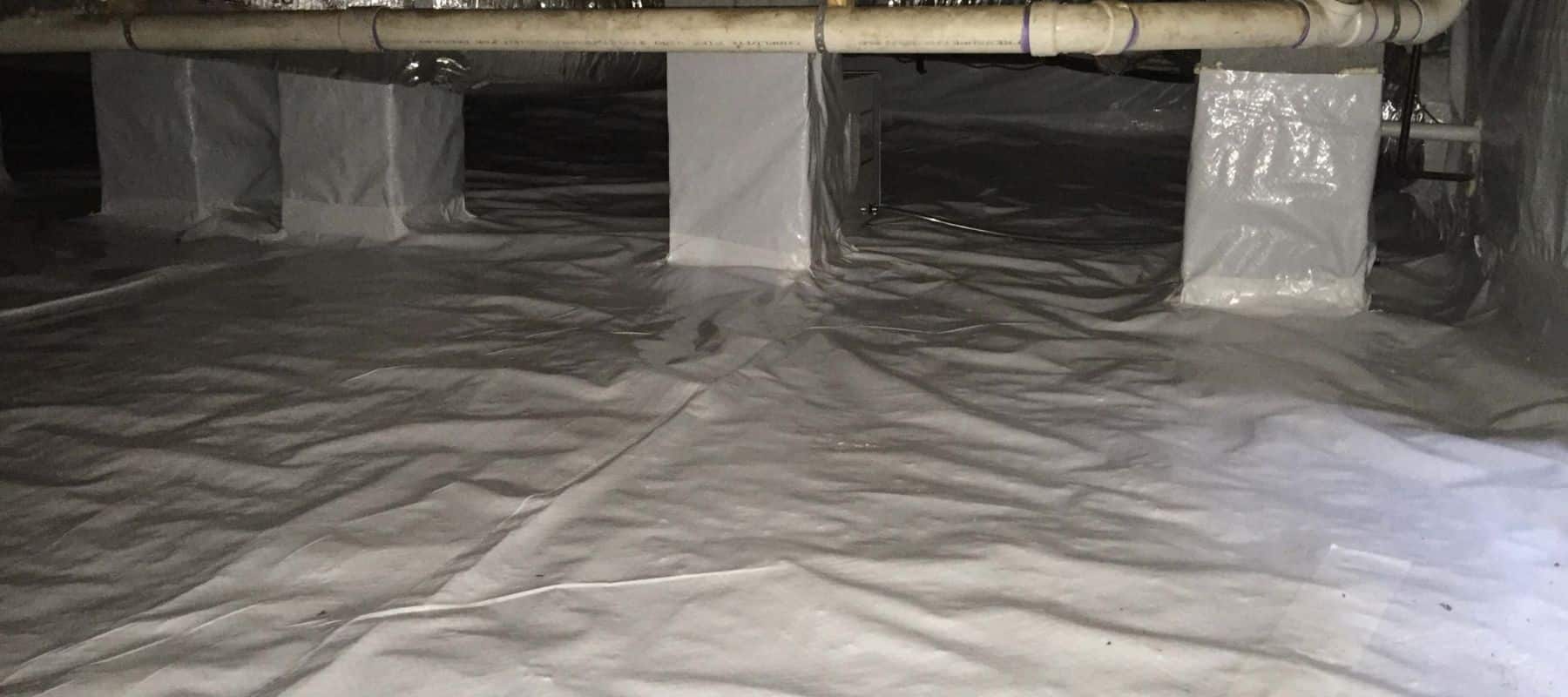 water proofing a crawlspace